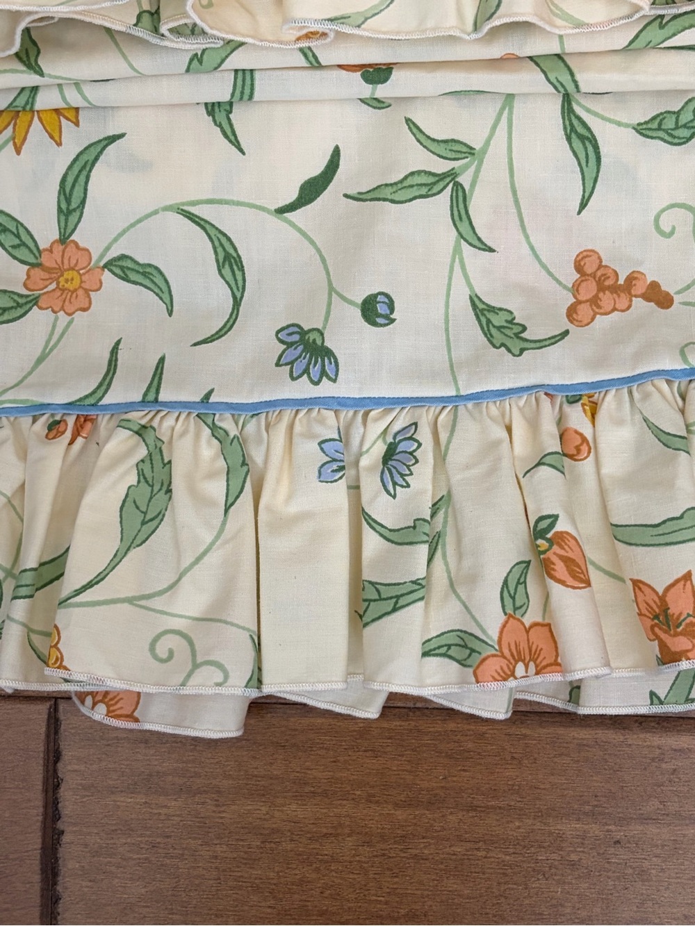 Martex Floral Ruffle Twin Set - Picture 2 of 4